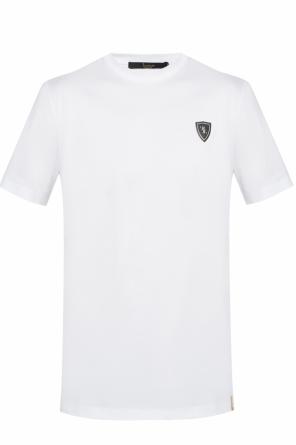 T-shirt z naszywką z logo, zdjęcie 1 T-shirt z naszywką z logo od Billionaire